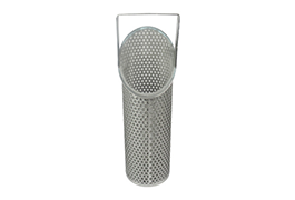 SS Sandblasted Surface Basket Filter 211*651